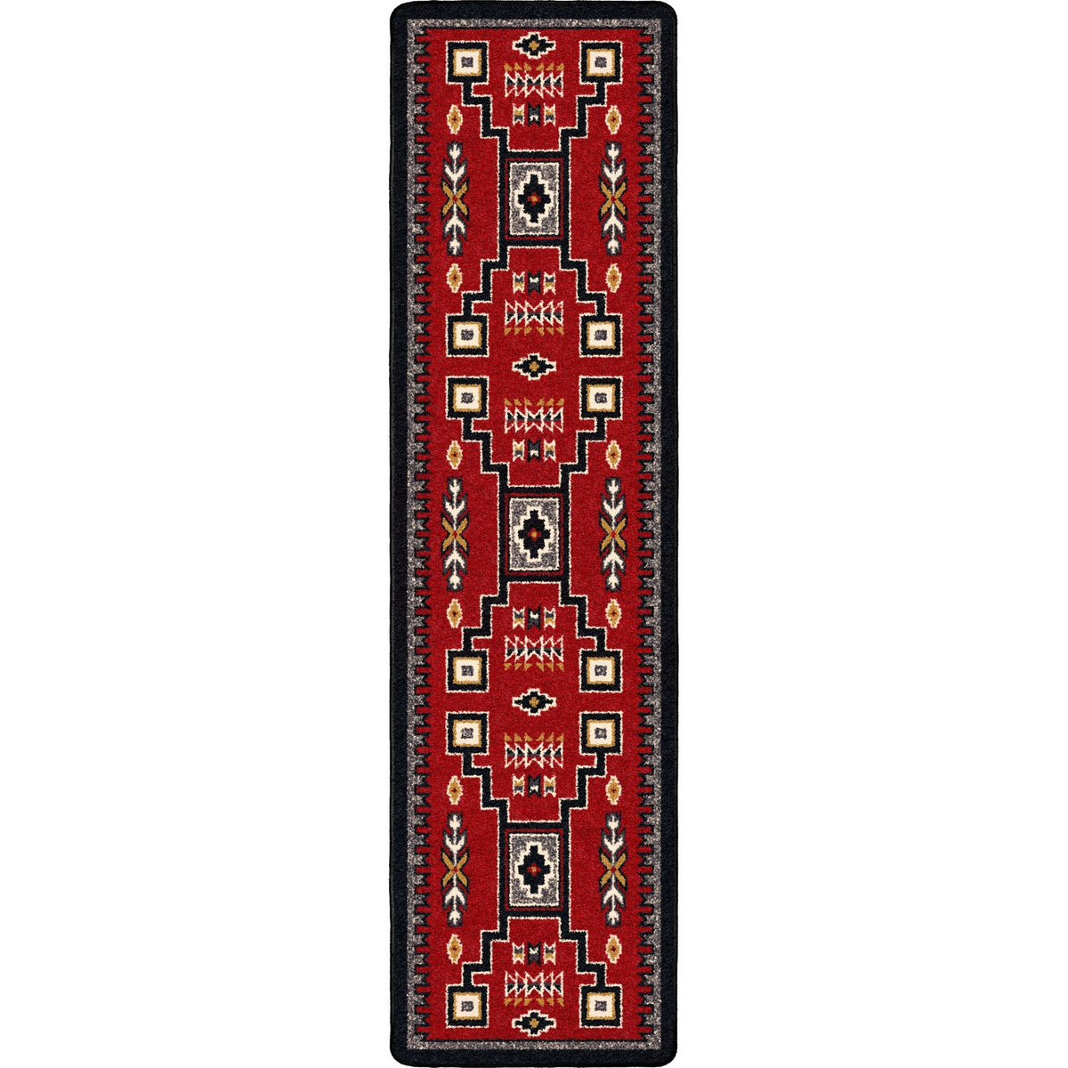 American Dakota Old Crow Red Rug