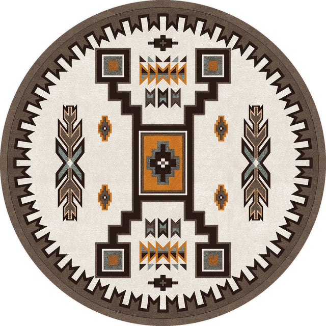 American Dakota Old Crow Worn Saddle Rug