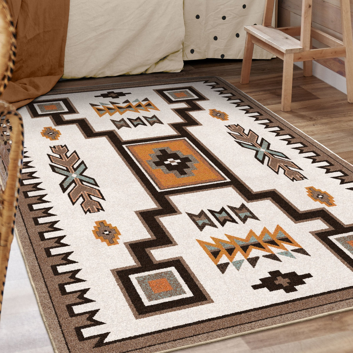 American Dakota Old Crow Worn Saddle Rug