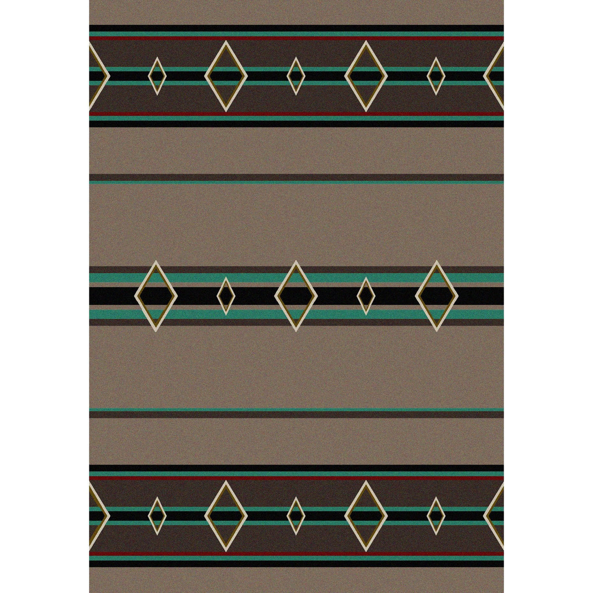 American Dakota Old Timer Turquoise Rug