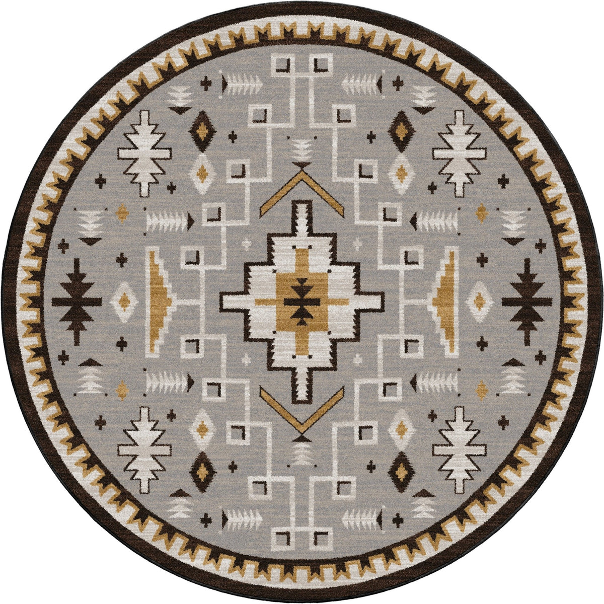 American Dakota Overshadow Natural Grays Rug - 0796NTG234
