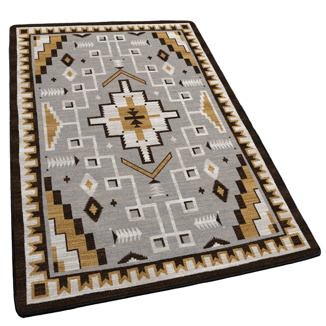 American Dakota Overshadow Natural Grays Rug - 0796NTG234