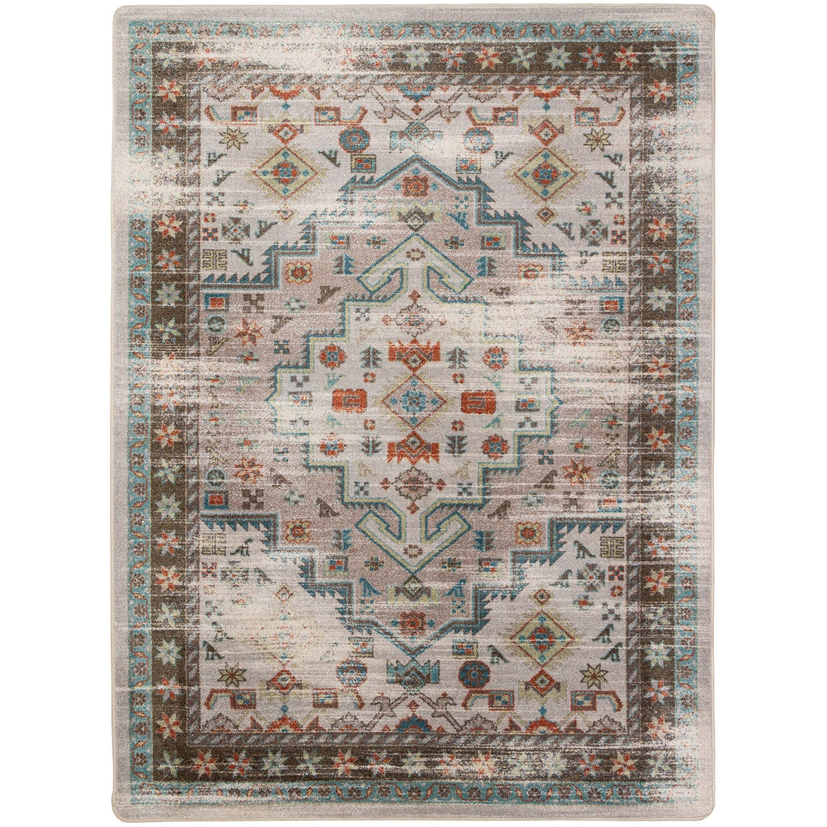 American Dakota Persian Version OKA Light Distressed Rug - OKA0366LDS234