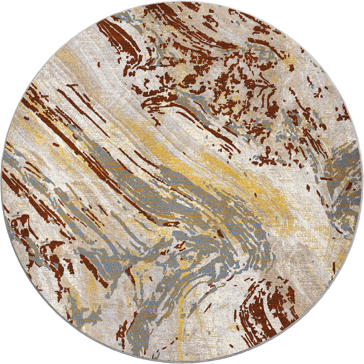 American Dakota Petrified Amber Wash Rug - 0530AMW234