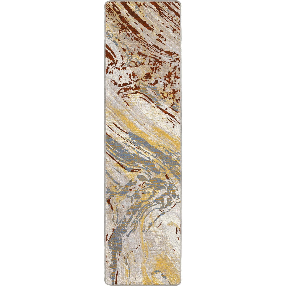 American Dakota Petrified Amber Wash Rug - 0530AMW234