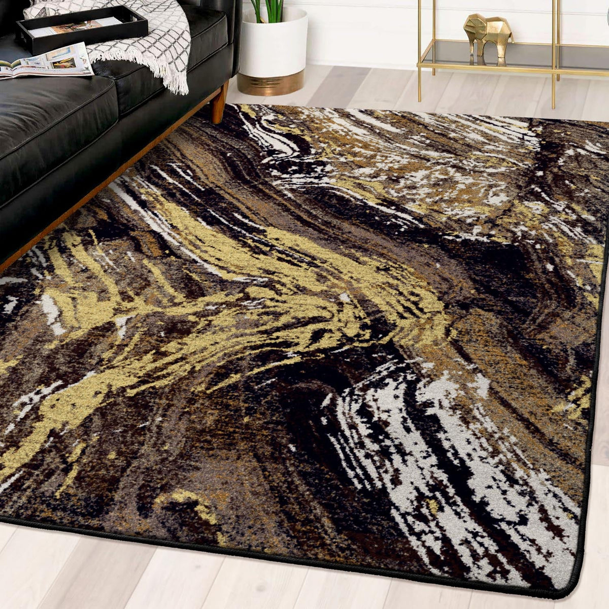 American Dakota Petrified Dark Rug - 0530DRK234