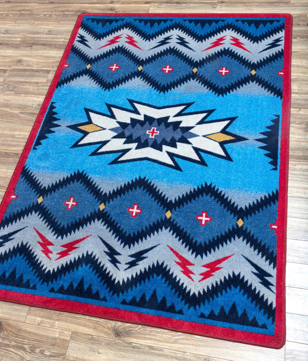 American Dakota Pilot Denim Rug - S0229DEN234