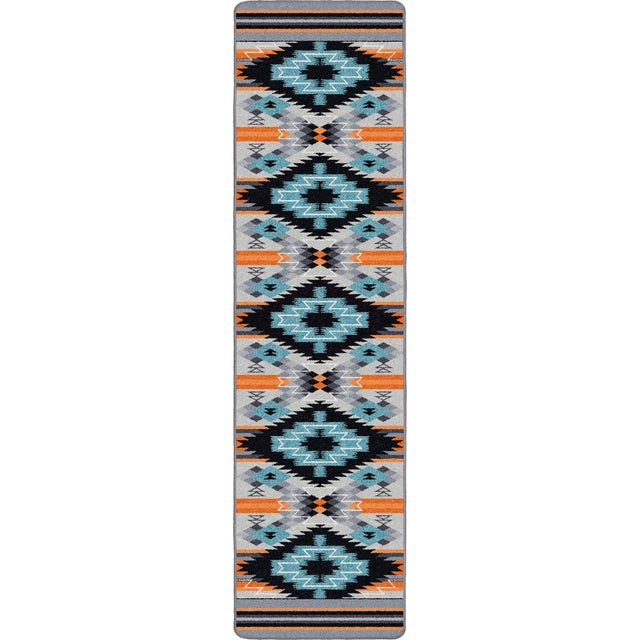American Dakota Radiowaves Fire Rug - 0783FRE234