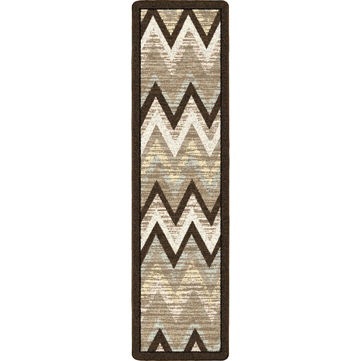 American Dakota Rain Flame Cool Earth Rug