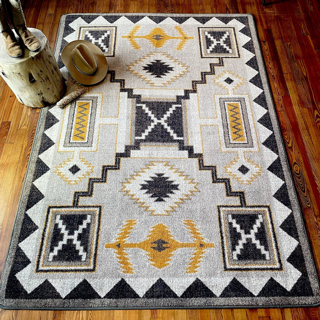 American Dakota Rain Giver Obsidian Rug - 0760OBS234