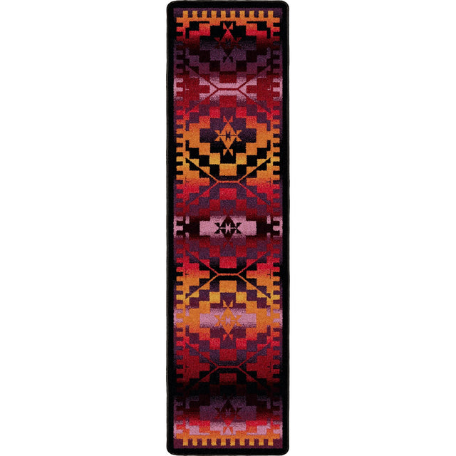 American Dakota Rainbow Blanket Sunset Rug