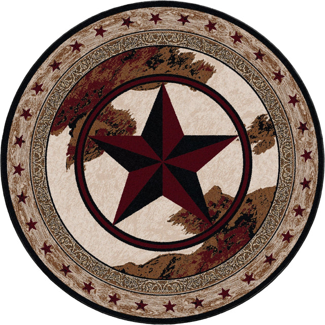 American Dakota Ranger Hideout Natural Rug - 0106NAT234