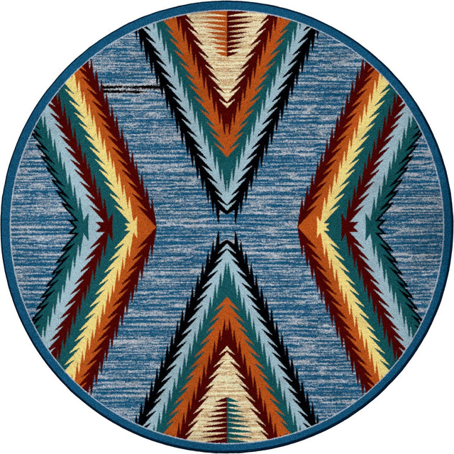 American Dakota Razzle OKA Forester Rug - OKA0354FOR234