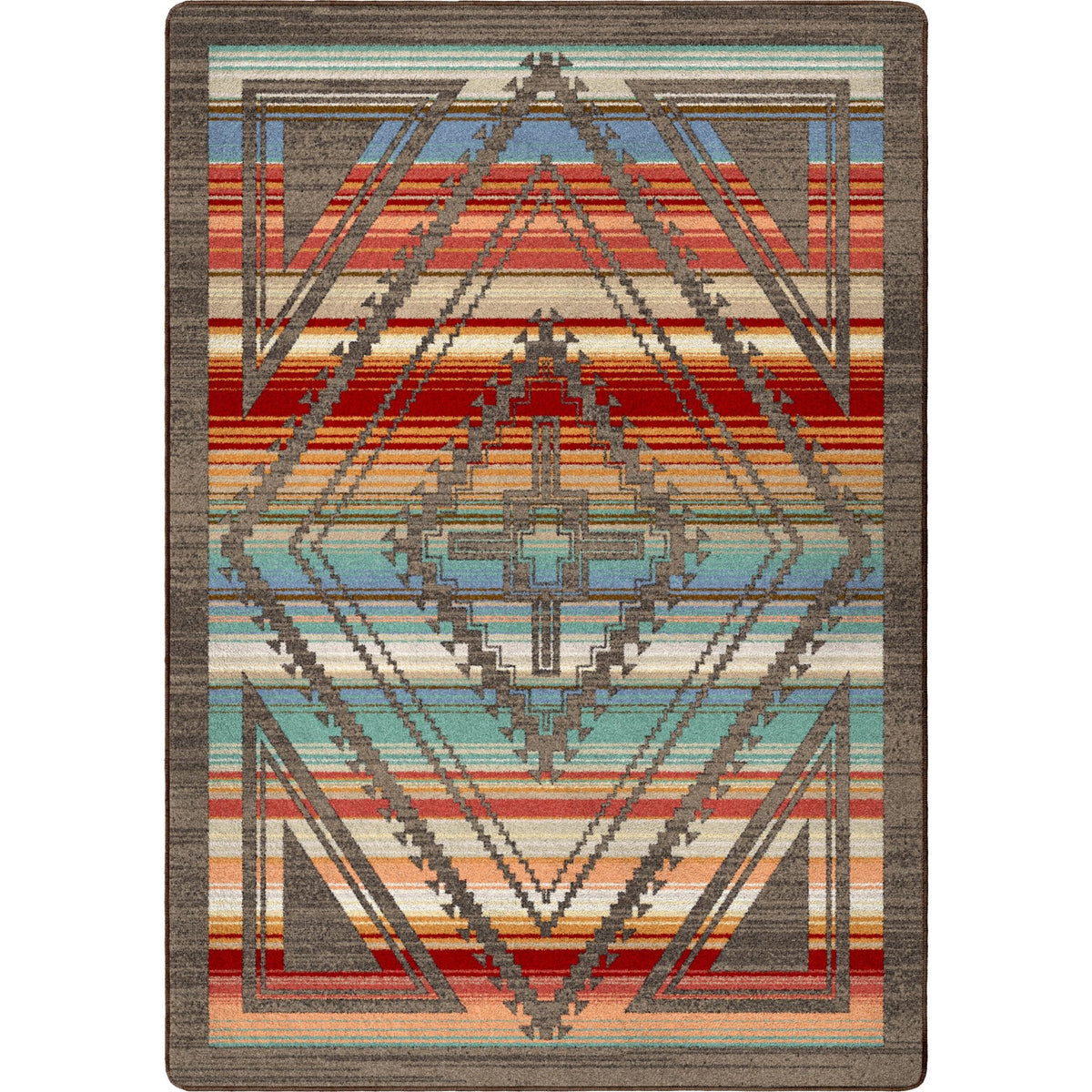 American Dakota Rim Shot Canyon Rug