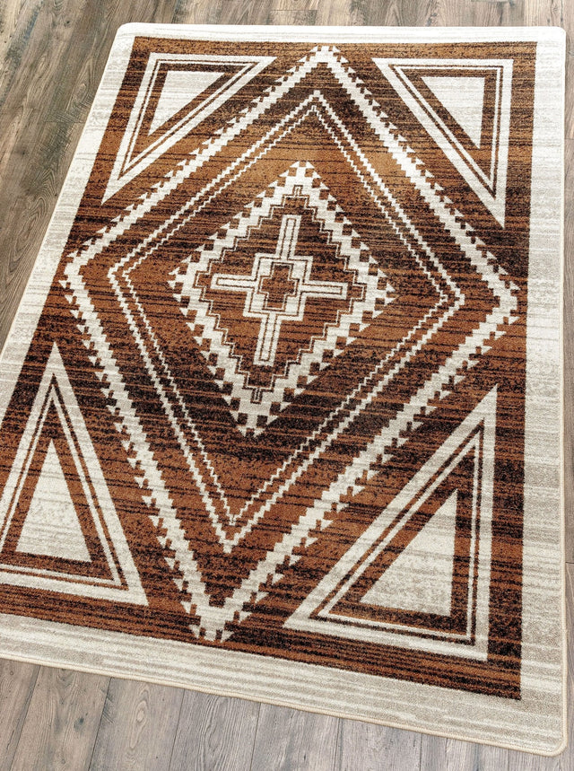 American Dakota Rim Shot Earthen Rug
