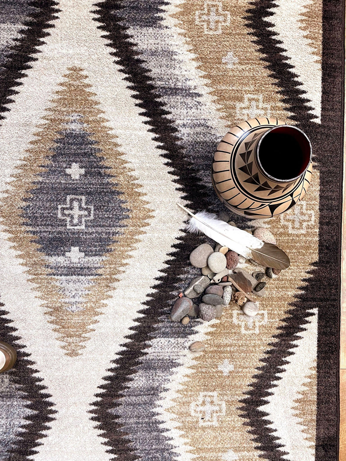 American Dakota Roar Natural Wools Rug - ZZAD0581NTW234