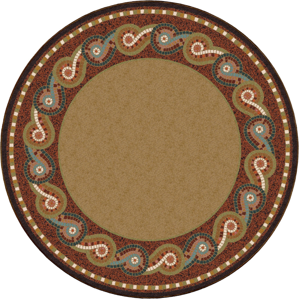 American Dakota Rolling Water Multi Rug