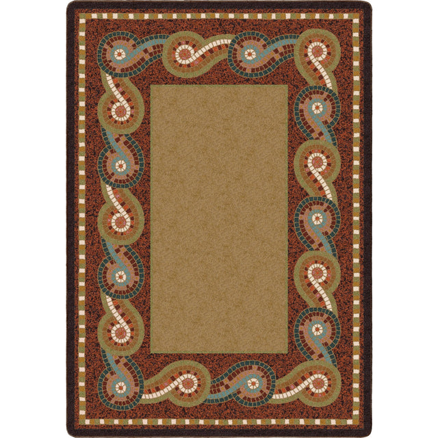 American Dakota Rolling Water Multi Rug