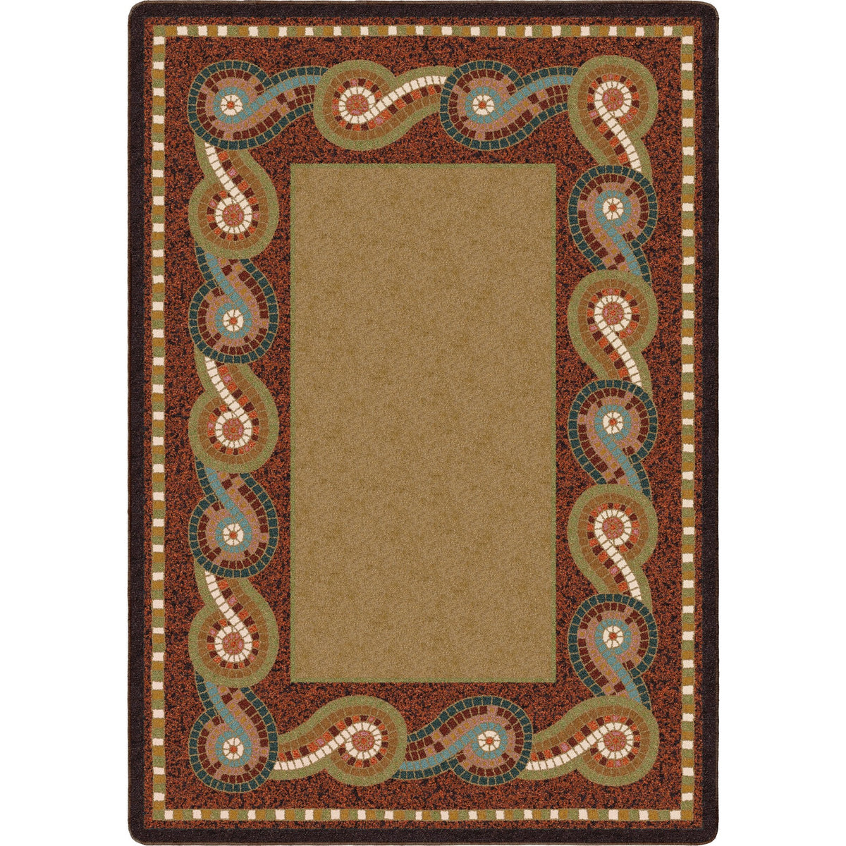 American Dakota Rolling Water Multi Rug
