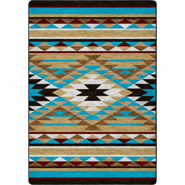 American Dakota Sallisaw OKA Mesa Tan Rug