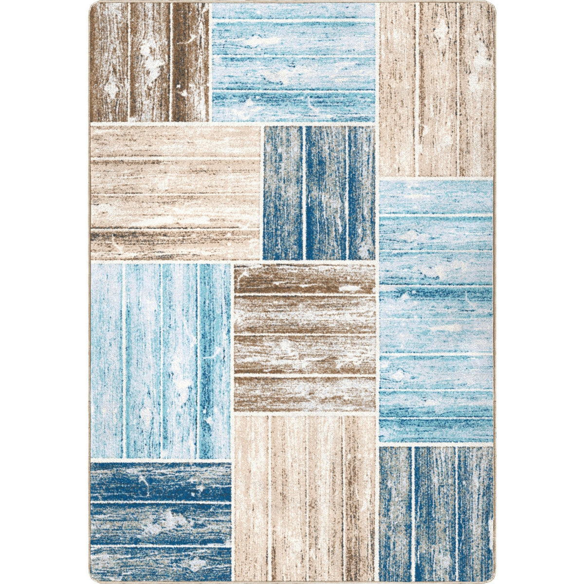 American Dakota Salty Seas Aqua Rug - 0391AQU234