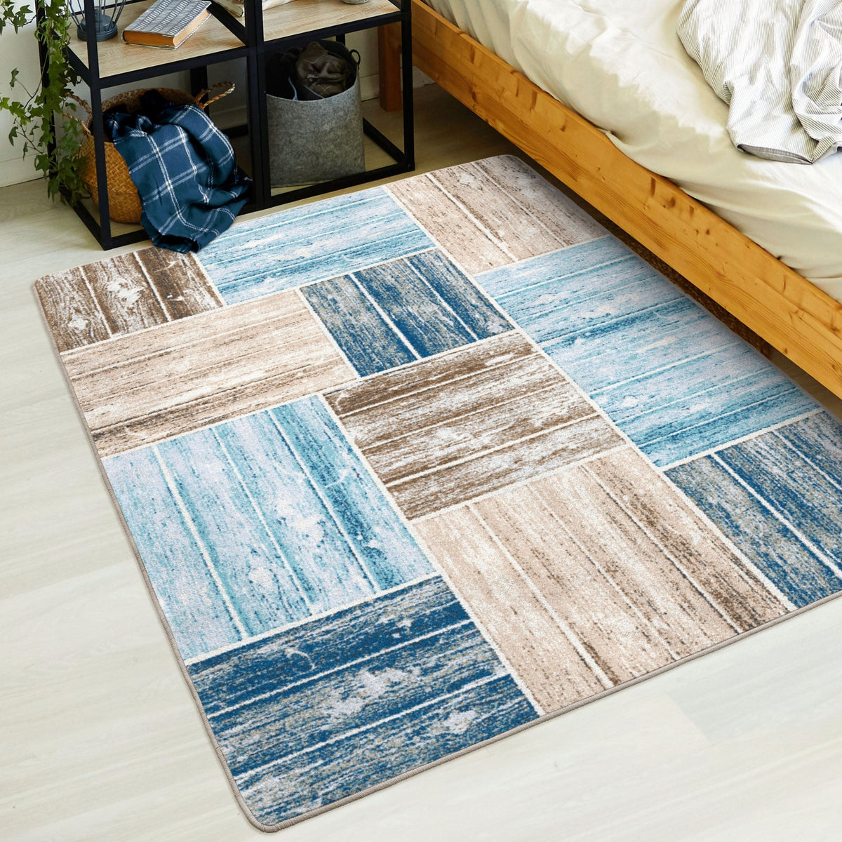 American Dakota Salty Seas Aqua Rug - 0391AQU234