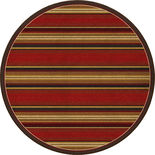 American Dakota Santa Fe Stripe Multi Rug