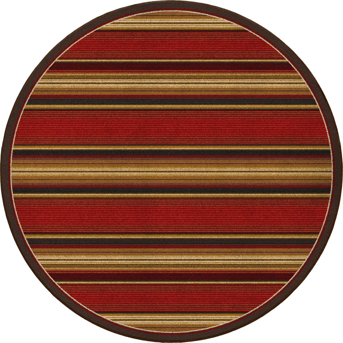 American Dakota Santa Fe Stripe Multi Rug