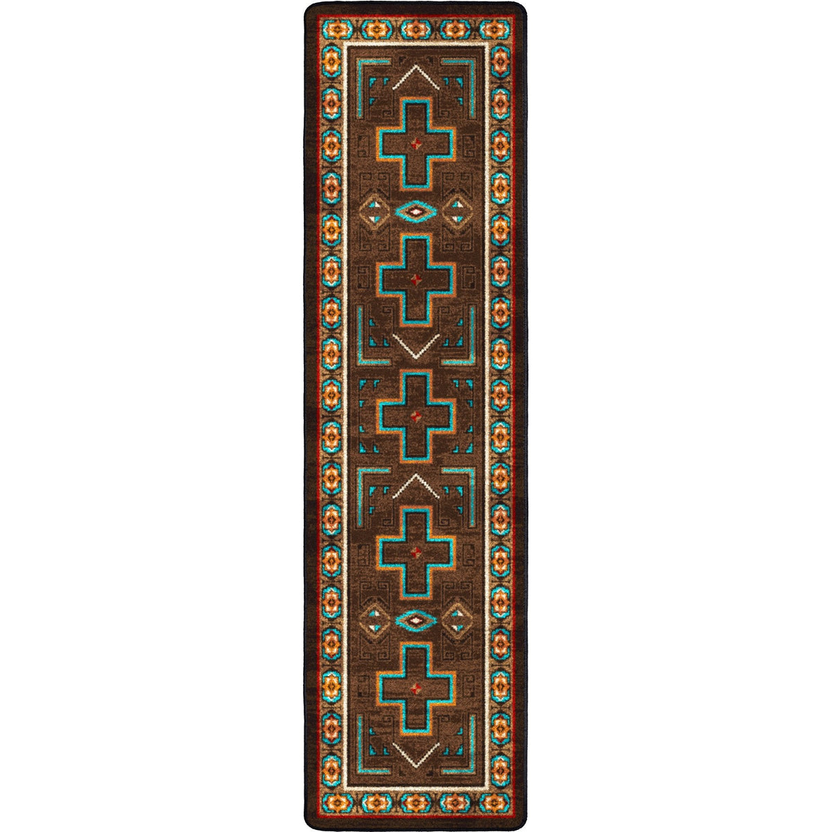 American Dakota Saw Tooth OKA Mojave Sunset Rug