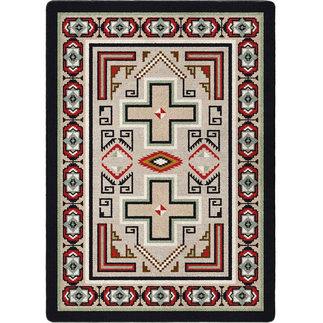 American Dakota Saw Tooth Raincloud Rug