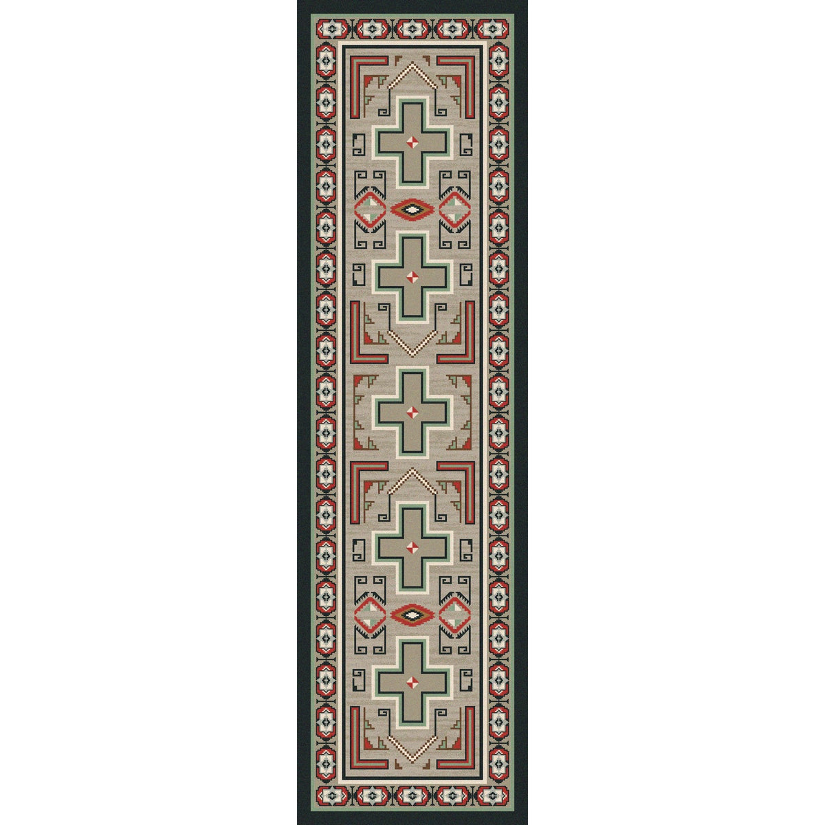 American Dakota Saw Tooth Raincloud Rug