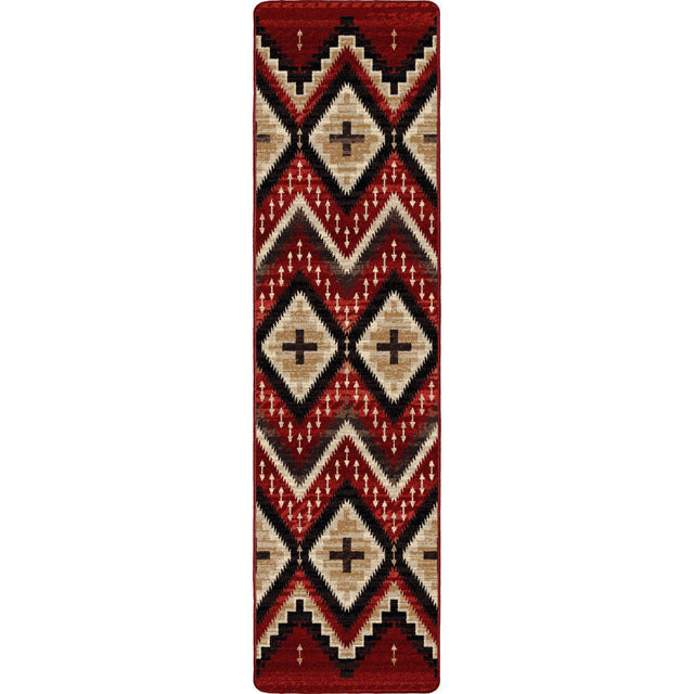 American Dakota Seeker Fire Brick Rug - 0761FBK234