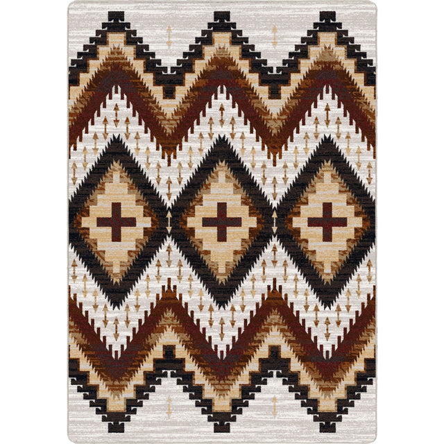 American Dakota Seeker Flaxen Rug - 0761FLX234