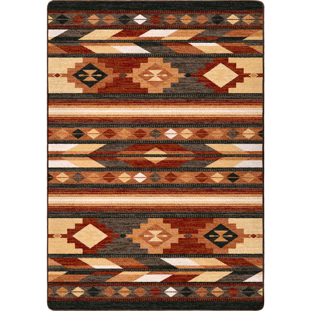 American Dakota Shadows Red Rock Rug - ZZAD0583RDR234
