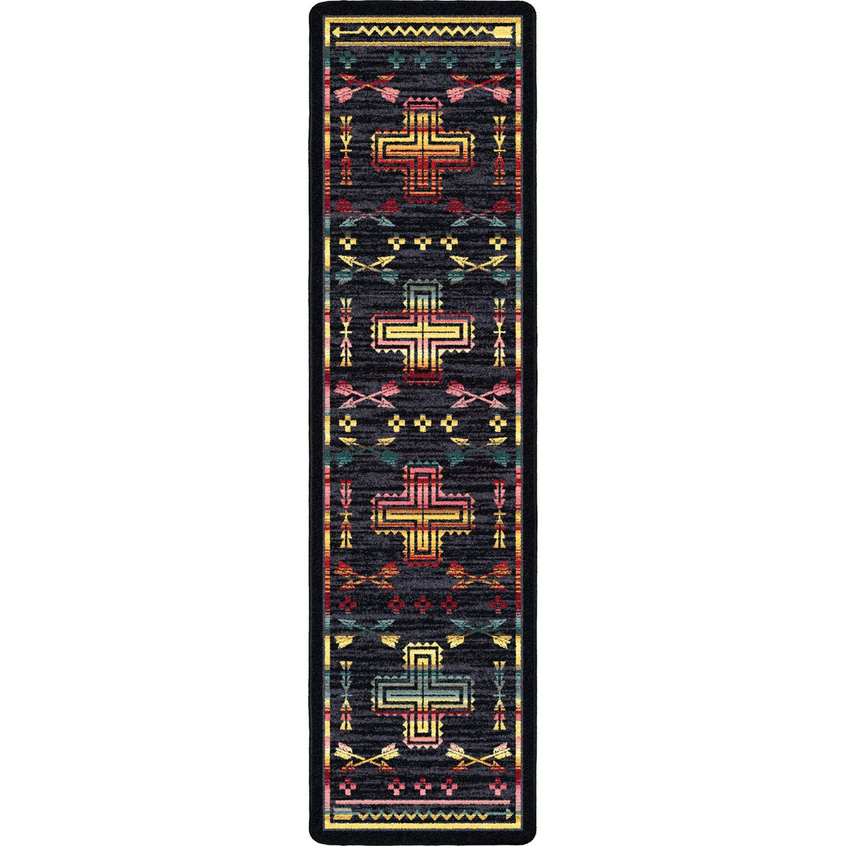 American Dakota Shoot Me Straight Gray Rug