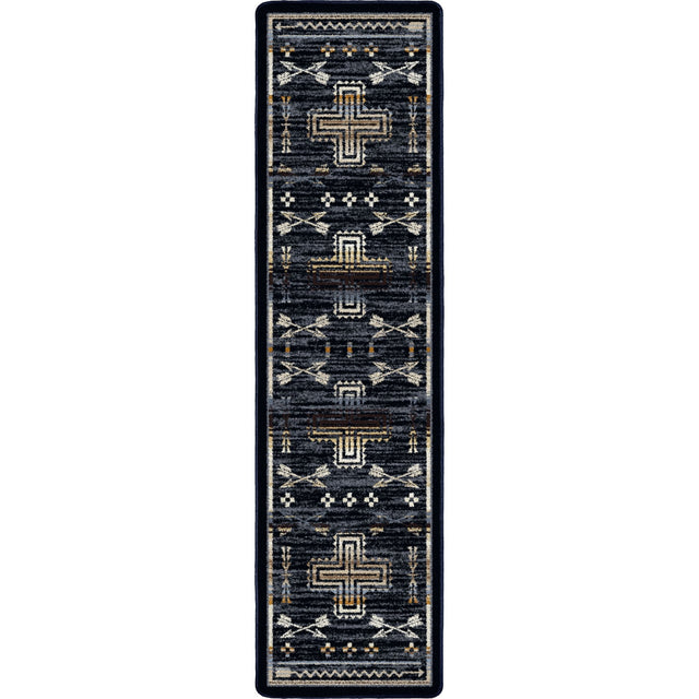 American Dakota Shoot Me Straight Natural Rug