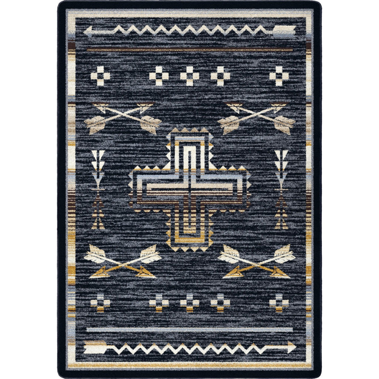 American Dakota Shoot Me Straight Natural Rug