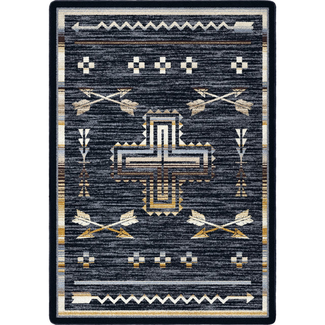 American Dakota Shoot Me Straight Natural Rug