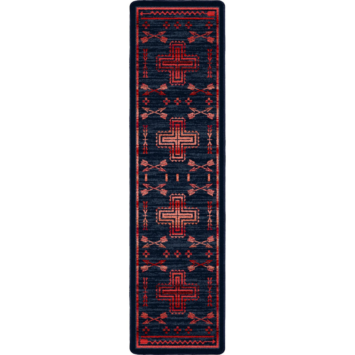 American Dakota Shoot Me Straight Power Red Rug