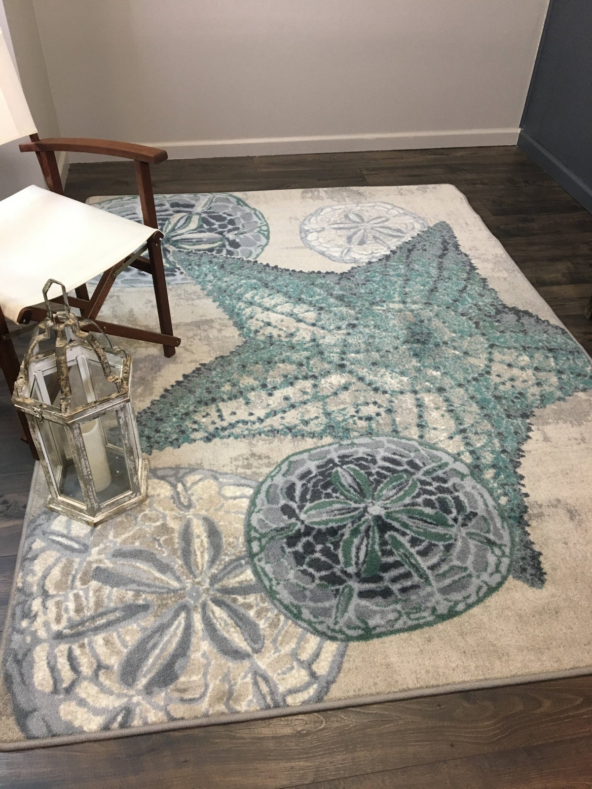 American Dakota Shore Thing Ocean Blue Rug - 0392OCB234