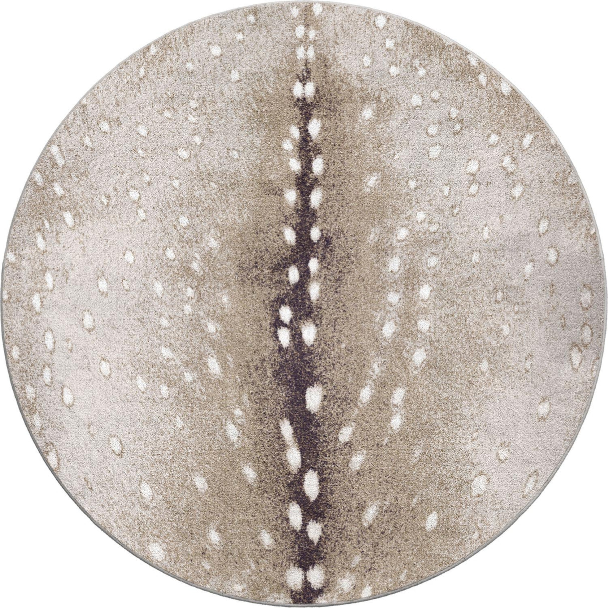 American Dakota Spotted Hide Oatmeal Hint of Gray Rug - 0361GRY234