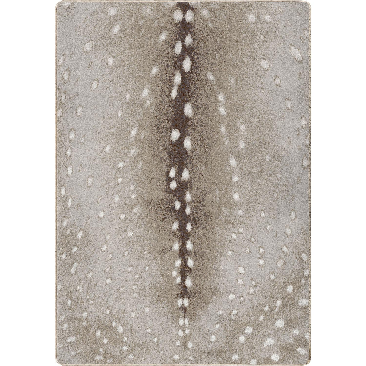 American Dakota Spotted Hide Oatmeal Hint of Gray Rug - 0361GRY234