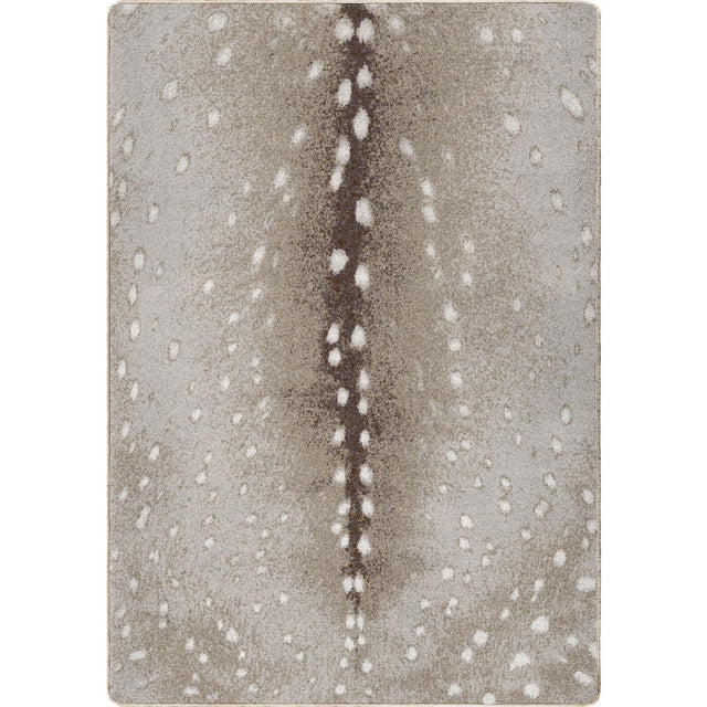 American Dakota Spotted Hide Oatmeal Hint of Gray Rug - 0361GRY234
