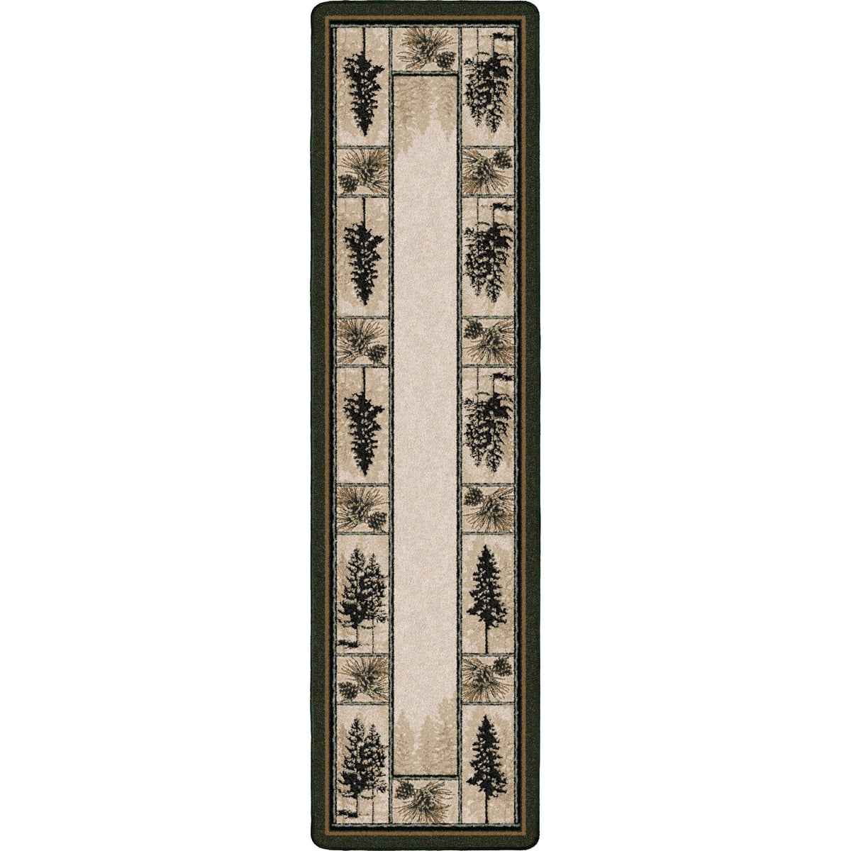American Dakota Stoic Pines Forest Rug - 0186FOR234