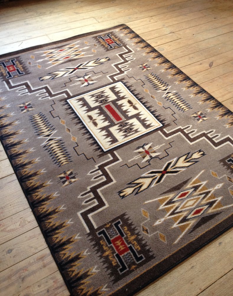 American Dakota Storm Catcher Chestnut Rug