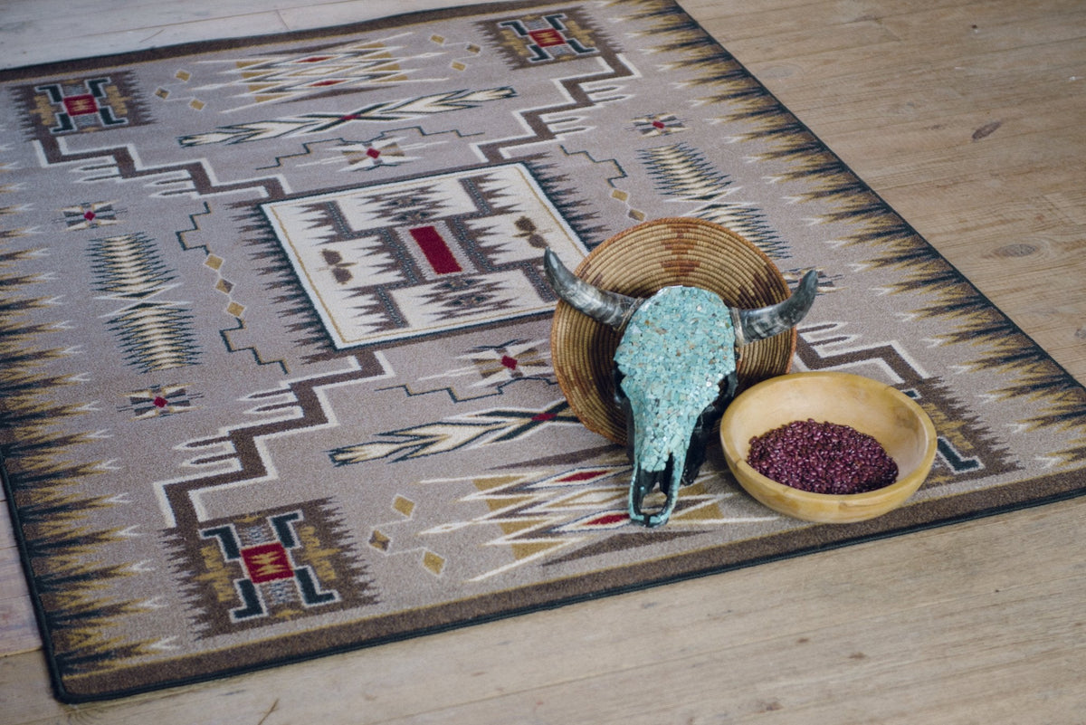 American Dakota Storm Catcher Chestnut Rug