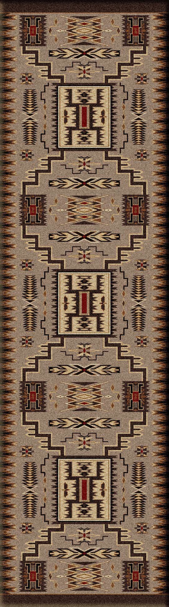 American Dakota Storm Catcher Chestnut Rug