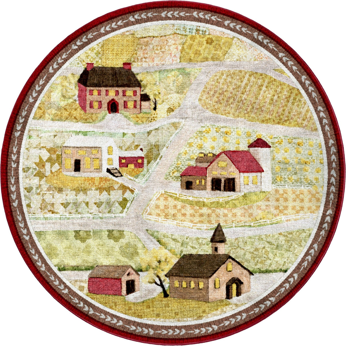 American Dakota Summer Fields Quilt Rug - 0692QLT234