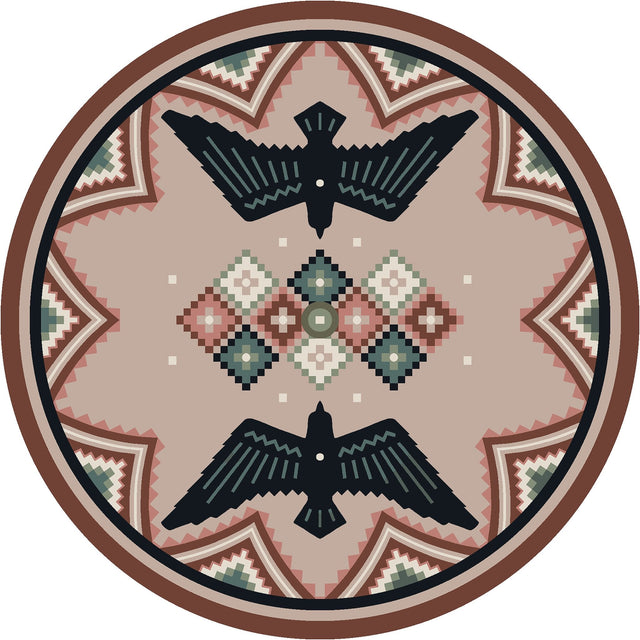 American Dakota Sunset Dance Multi Rug