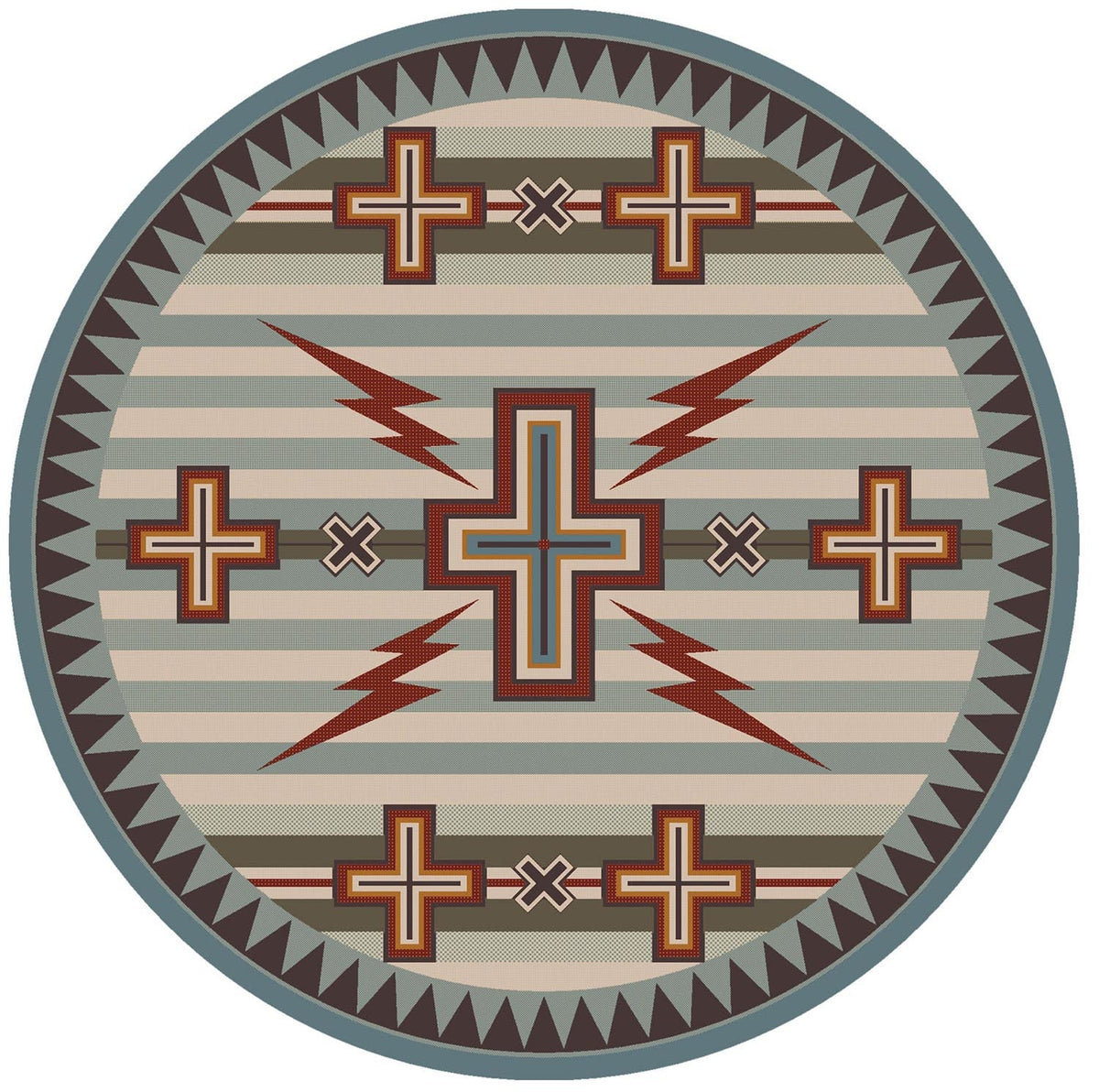 American Dakota Tempest Antique Rug - SAMZ0277ANT234